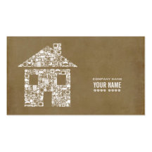 Modern Builder Construction Template Business Card