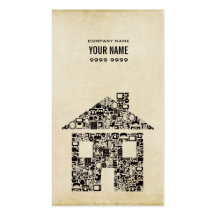Modern Builder Construction Template Business Card