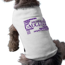 Modern Feminine Chic & Stylish Daughters Dog Tee