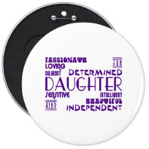 Modern Feminine Chic & Stylish Daughters Pin