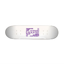 Modern Feminine Chic & Stylish Daughters Skate Board