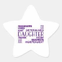Modern Feminine Chic & Stylish Daughters Sticker