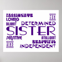 Modern Feminine Chic & Stylish Sisters Posters