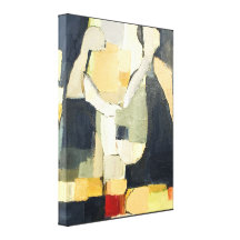 Modern Figurative Abstract Stretched Canvas Prints