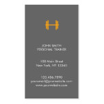 Modern Fitness/Personal Trainer Business Card