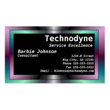 Modern Flair Business Card