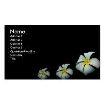 Modern Flower Business Card Templates