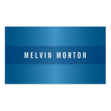 Modern generic blue stylish professional business card template
