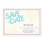Modern Grace Save Date Announcements