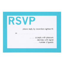 Modern Heart Ampersand Wedding RSVP Cards Invitations