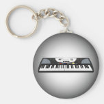 Modern Keyboard Synth: 3D Model: Keychain