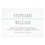 Modern Line Wedding Invitation Card invitations