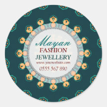Modern Mayan Fashion Jewellery Product Sticker