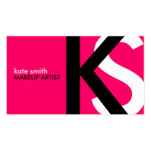 Modern Monogram Business Cards