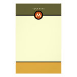 Modern Monogram Stationery - Business or Personal