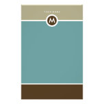 Modern Monogram Stationery - Business or Personal