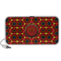 Modern Native American 4 Doodle Options PC Speakers