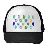 Modern Peacock feathers print art Trucker Hat
