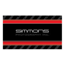 Modern Photography Business Cards