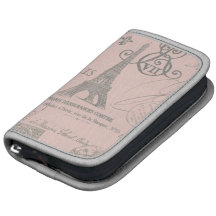 modern pink vintage paris eiffel tower organizer