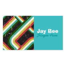 Modern Retro Business Card