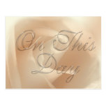 Modern Save The Date Card postcards