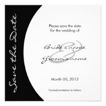 Modern Save the Date Invitations