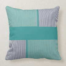 Modern Stripe American MoJo Pillow