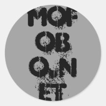 MoFoBo.NeT Round Sticker