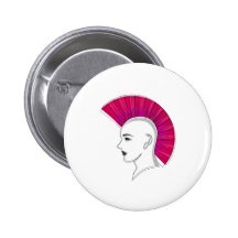 Mohawk Girl by Chillee Wilson Pins