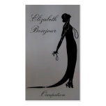 Moi Fashion Plate ~ Business Card business cards
