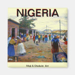 MOJI A OKUBULE ART WORK 2011 REFRIGERATOR MAGNET