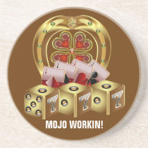 Mojo Fast Luck Beverage Coaster