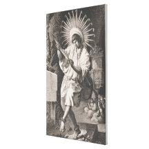 Mojos Indian Canvas Print