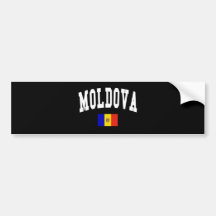 MOLDOVA BUMPER STICKER