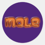 mole sticker