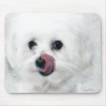 Molly the Maltese Mousepad