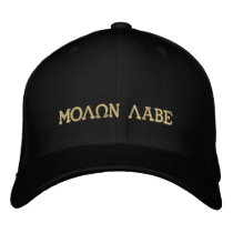 Molon Labe (Come and Take Them) Embroidered Hats
