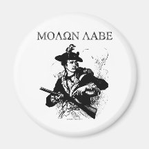 Molon Labe Minuteman Refrigerator Magnet