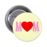 MOM Love Mother's Day Gift Button