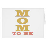 MOM to Be Tshirts and Gifts Cards