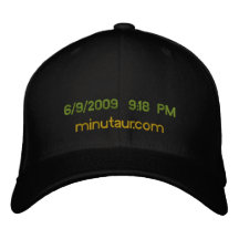 Moment Embroidered Time Hat Embroidered Hat