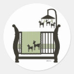 Momma and Baby Deer Stickers