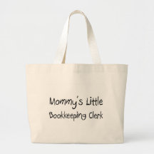Mommys Little Bookkeeping Clerk Tote Bag