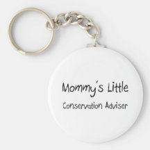 Mommys Little Conservation Adviser Key Chain