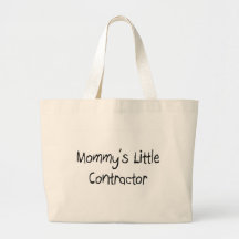 Mommys Little Contractor Tote Bag