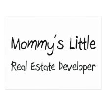 Mommys Little Real Estate Developer Post Cards