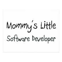 Mommys Little Software Developer Postcards