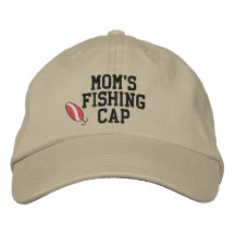 Moms Fishing Cap Embroidered Hat