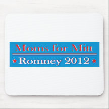 MOMS FOR MITT ROMNEY MOUSEPADS